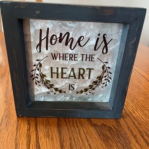 Rustic 6x6 Decorative Sign
